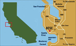 UCSC campus location